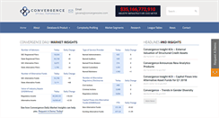 Desktop Screenshot of convergenceinc.com